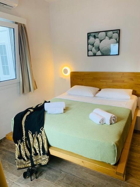 Modern Cycladic Sea View House Villa Ornos  Ngoại thất bức ảnh