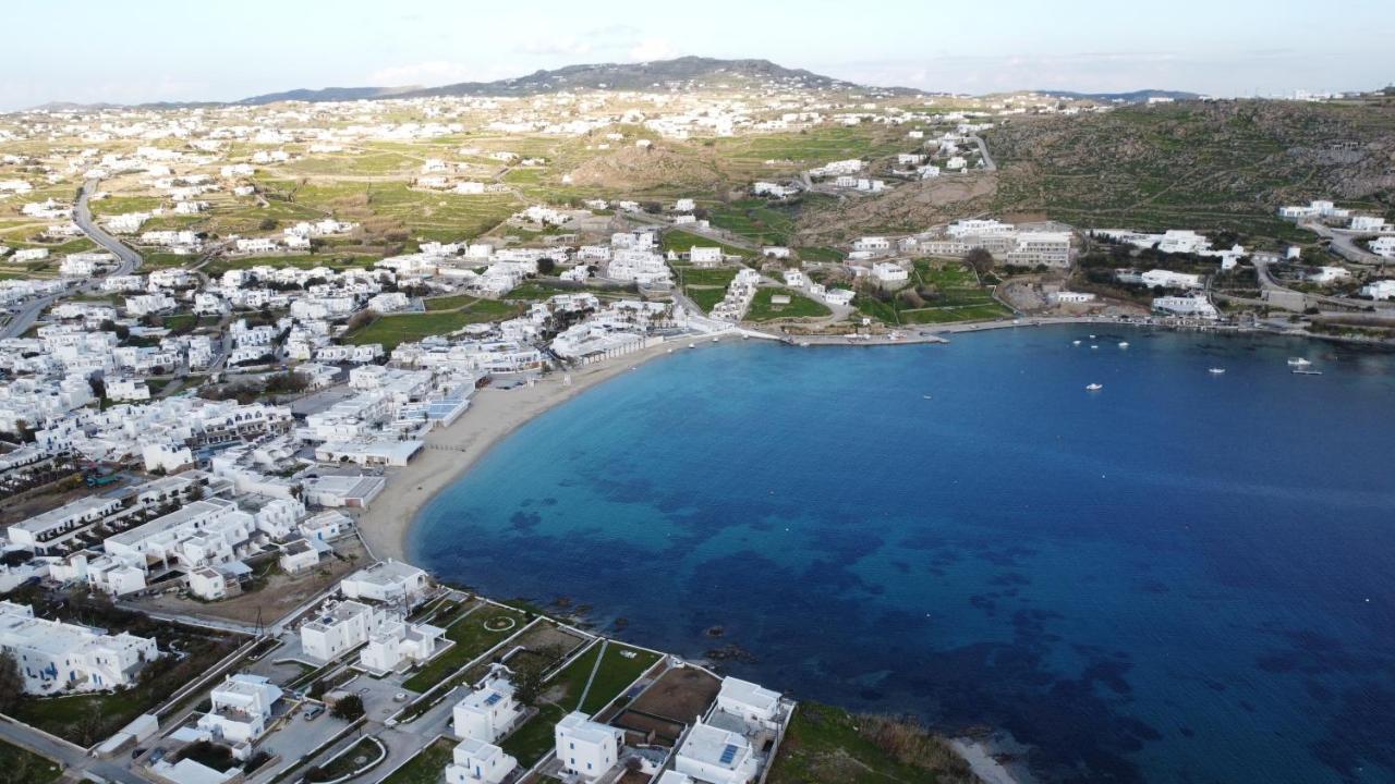 Modern Cycladic Sea View House Villa Ornos  Ngoại thất bức ảnh