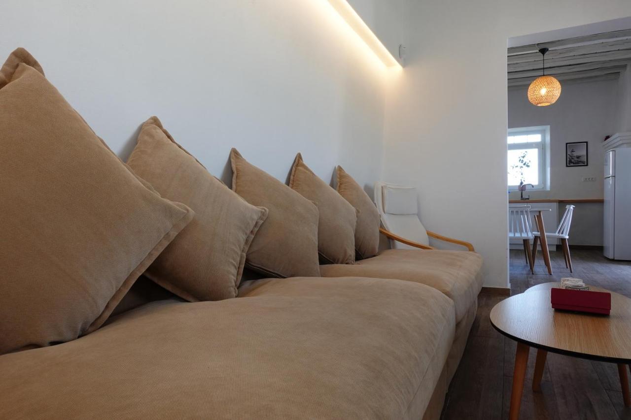 Modern Cycladic Sea View House Villa Ornos  Ngoại thất bức ảnh
