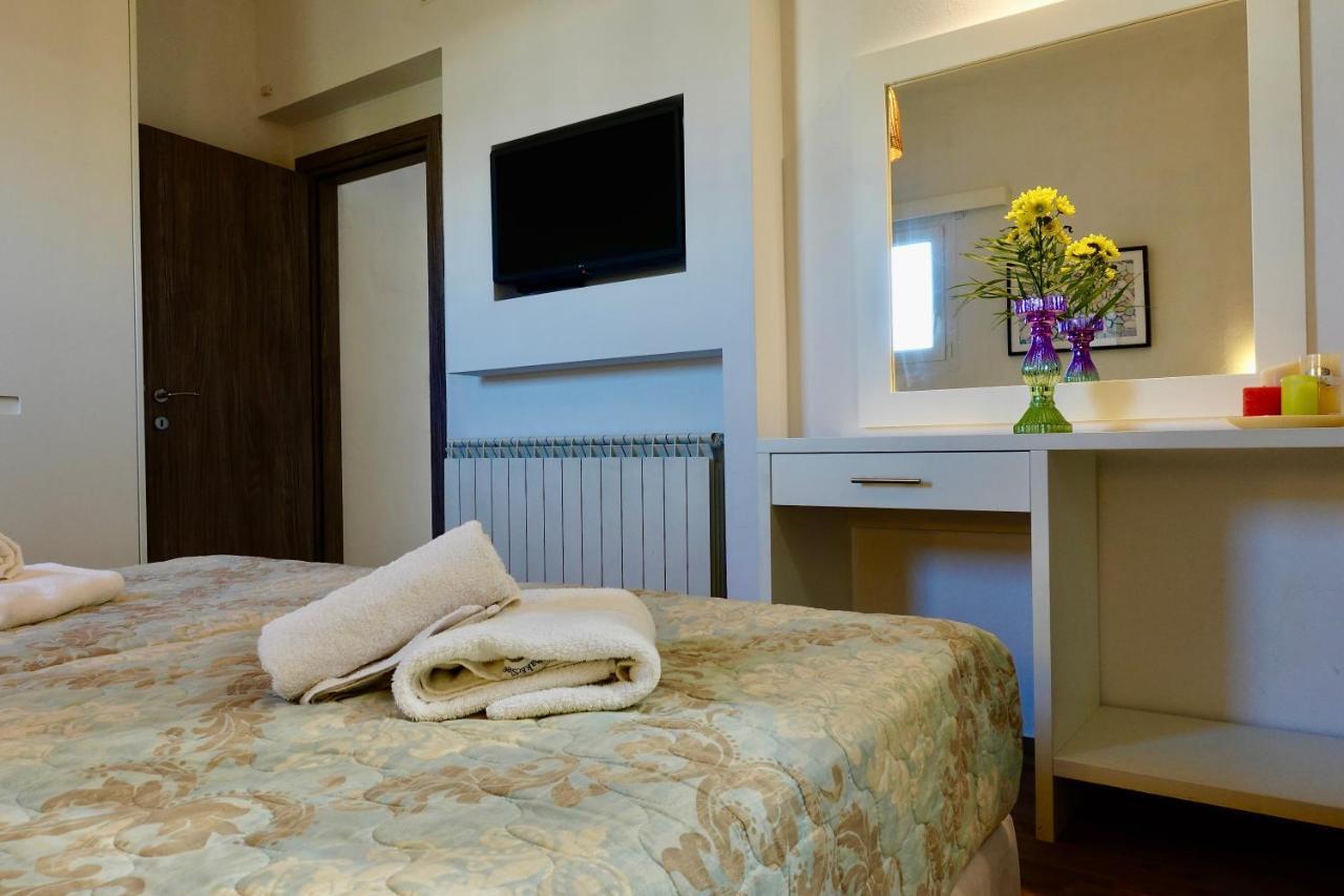 Modern Cycladic Sea View House Villa Ornos  Ngoại thất bức ảnh