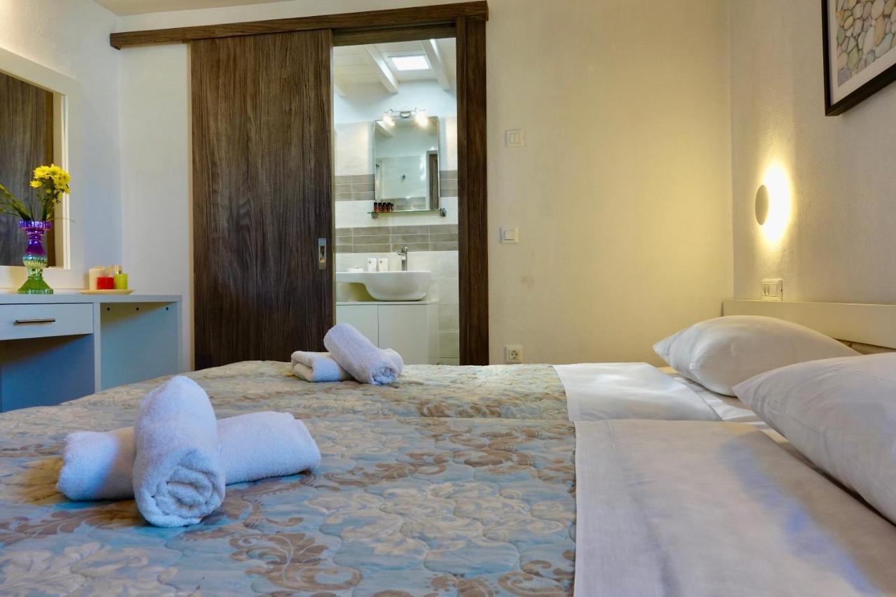 Modern Cycladic Sea View House Villa Ornos  Ngoại thất bức ảnh
