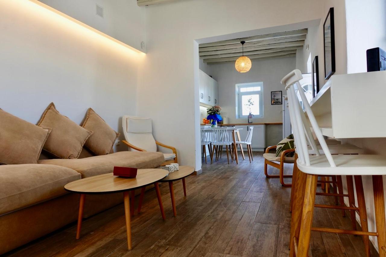 Modern Cycladic Sea View House Villa Ornos  Ngoại thất bức ảnh