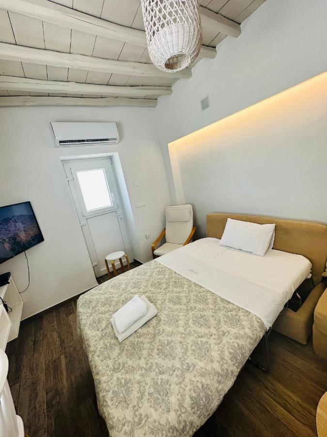 Modern Cycladic Sea View House Villa Ornos  Ngoại thất bức ảnh